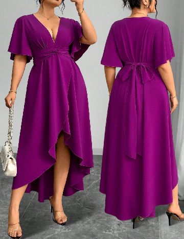 Rochie lunga SHEIN CURVE, mov