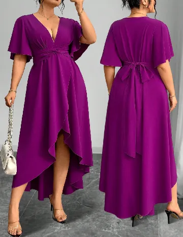 Rochie lunga SHEIN CURVE, mov