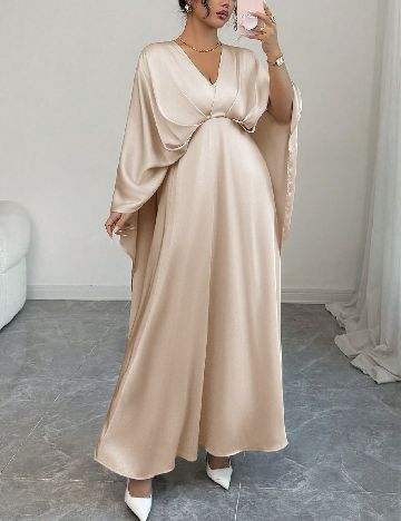 Rochie medie SHEIN, bej