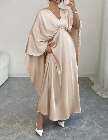 Rochie medie SHEIN, bej