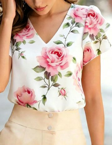 Bluza SHEIN, floral print