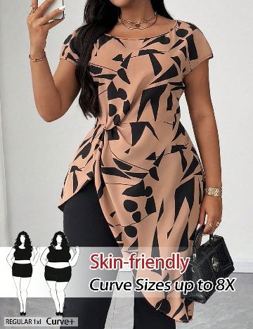 Bluza SHEIN CURVE, crem
