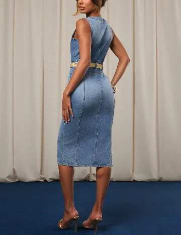 Rochie medie SHEIN, albastru