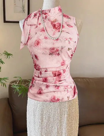 Top SHEIN CURVE, roz
