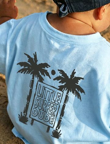 Tricou Shein Kids, albastru
