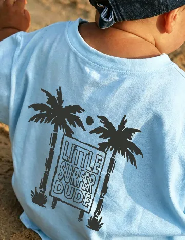 Tricou Shein Kids, albastru
