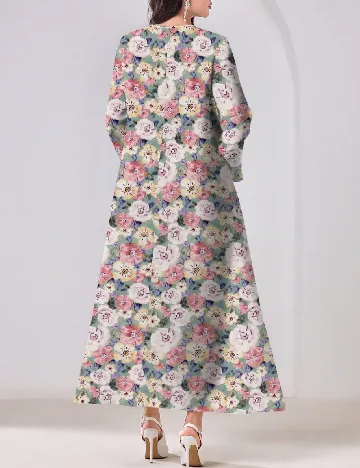 Rochie lunga SHEIN, floral print