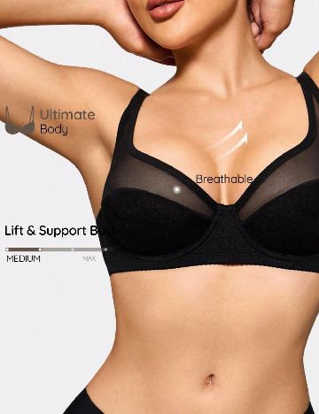Sutien SHEIN, negru