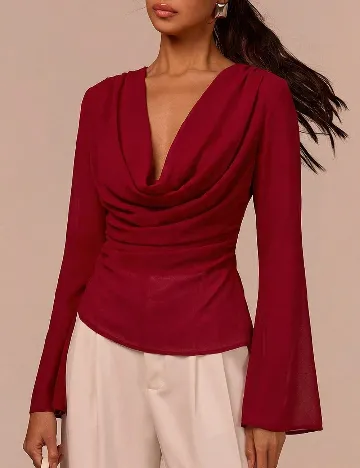 Bluza Cosmina, rosu
