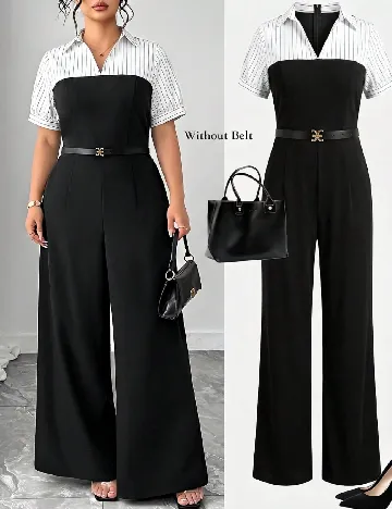 Salopeta SHEIN CURVE, negru