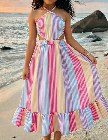 Rochie Shein Kids, mix culori