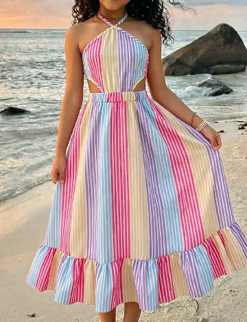 Rochie Shein Kids, mix culori