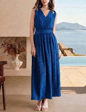 Rochie lunga SHEIN, albastru