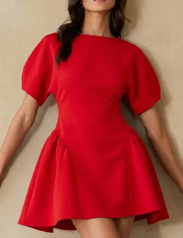 Rochie scurta SHEIN, rosu