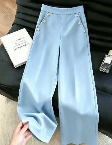 Pantaloni SHEIN, albastru