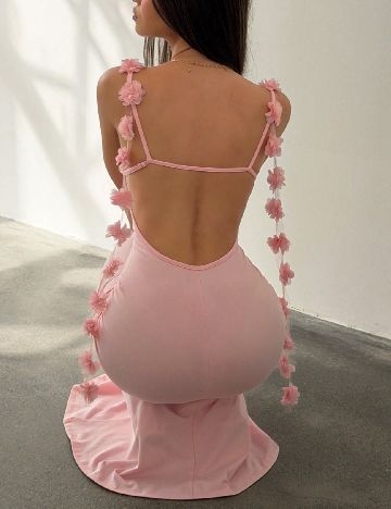 Rochie lunga SHEIN, roz