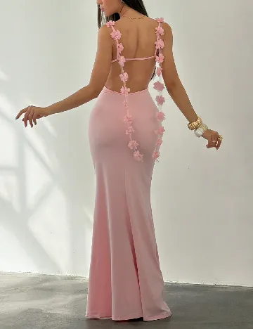 Rochie lunga SHEIN, roz