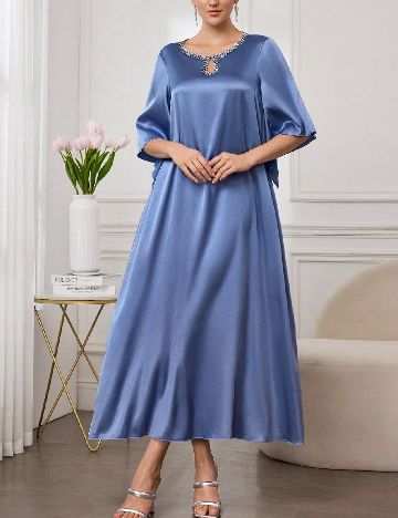 Rochie medie SHEIN, albastru