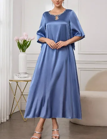 Rochie medie SHEIN, albastru
