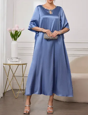 Rochie medie SHEIN, albastru