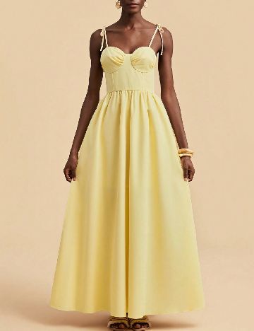 Rochie lunga SHEIN, galben