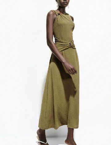 Rochie medie SHEIN, verde