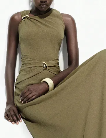 Rochie medie SHEIN, verde