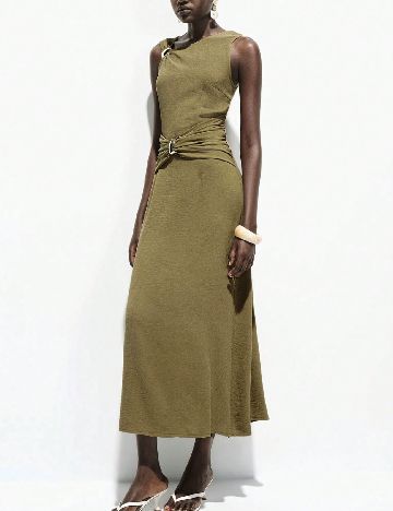 Rochie medie SHEIN, verde