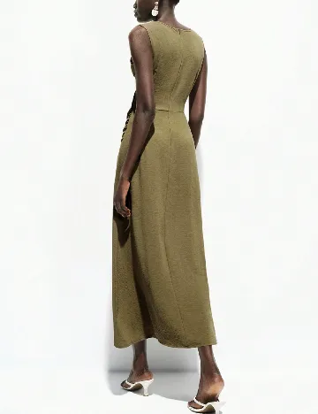 Rochie medie SHEIN, verde