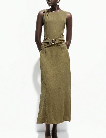 Rochie medie SHEIN, verde