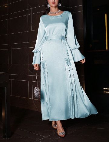 Rochie lunga SHEIN, albastru