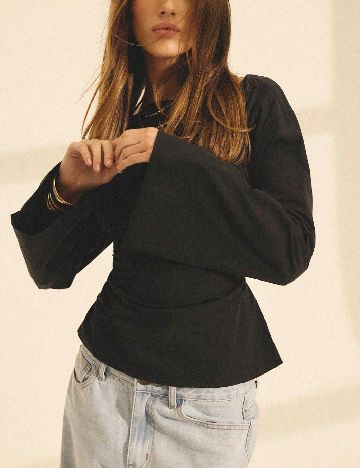 Bluza Aralina, negru
