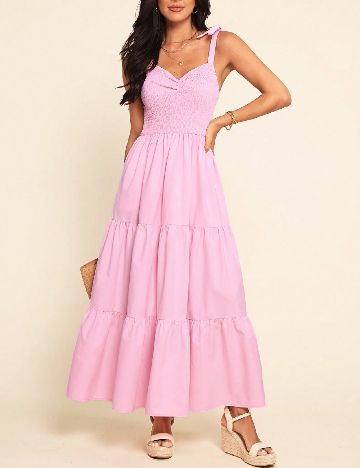 Rochie lunga SHEIN, roz
