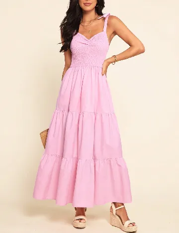 Rochie lunga SHEIN, roz