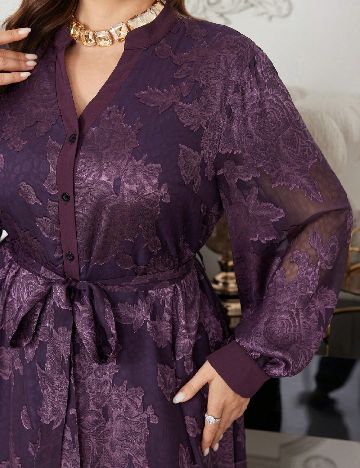 Rochie lunga SHEIN CURVE, mov