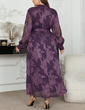 Rochie lunga SHEIN CURVE, mov