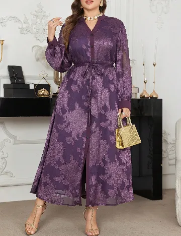 Rochie lunga SHEIN CURVE, mov
