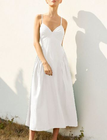 Rochie lunga SHEIN, alb