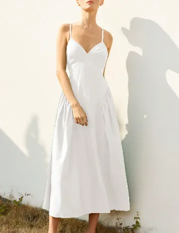 Rochie lunga SHEIN, alb