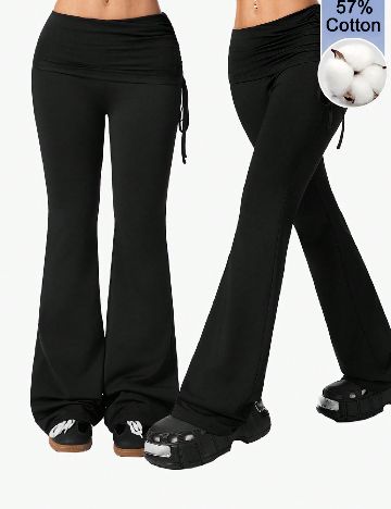 Pantaloni SHEIN, negru
