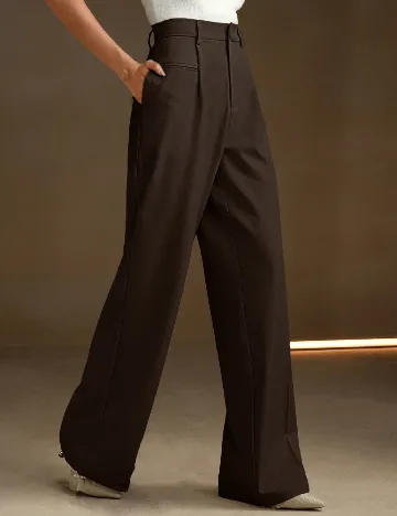 Pantaloni Anewsta, maro