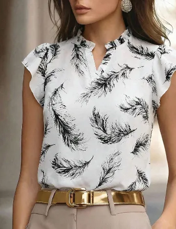 Bluza SHEIN, alb