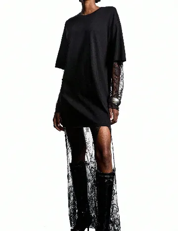 Rochie medie SHEIN, negru