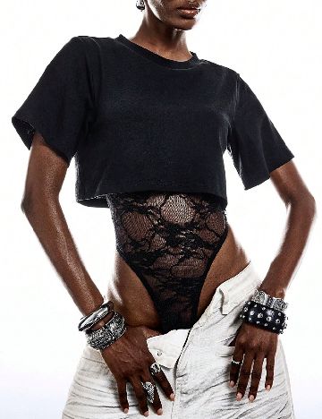 Body SHEIN, negru