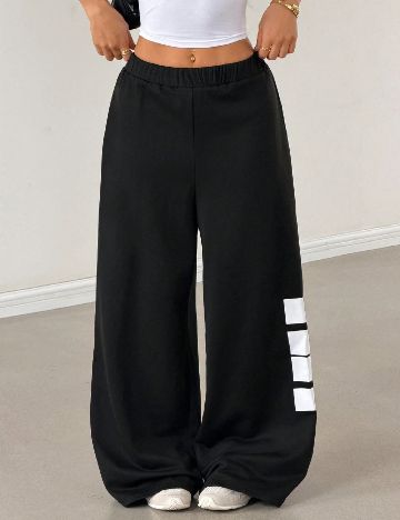 Pantaloni SHEIN, negru