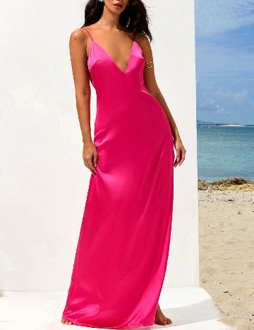 Rochie lunga SHEIN, roz