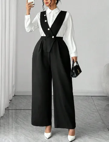 Salopeta SHEIN CURVE, negru