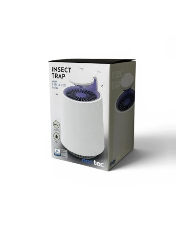 Capcană insecte USB cu LED UV Nor-Tec, alb
