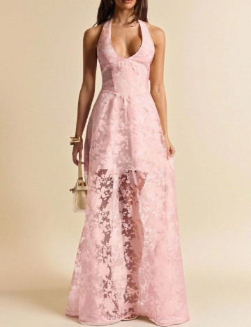 Rochie lunga SHEIN, roz