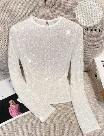 Bluza SHEIN, alb